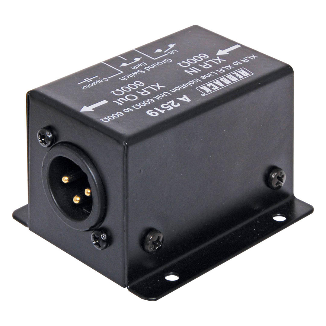 AA2519 Line Isolation Transformer 600Ω; to 600Ω; XLR Soundcraft